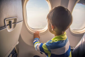 Child on Airplane